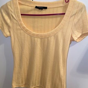 Yellow Crop Top/TShirt